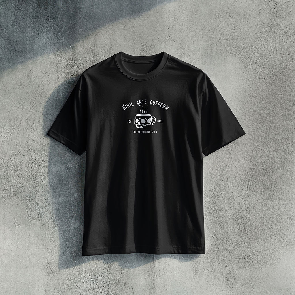 Nothing Before Coffee Heavy Tee