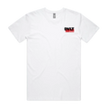 White front flat lay