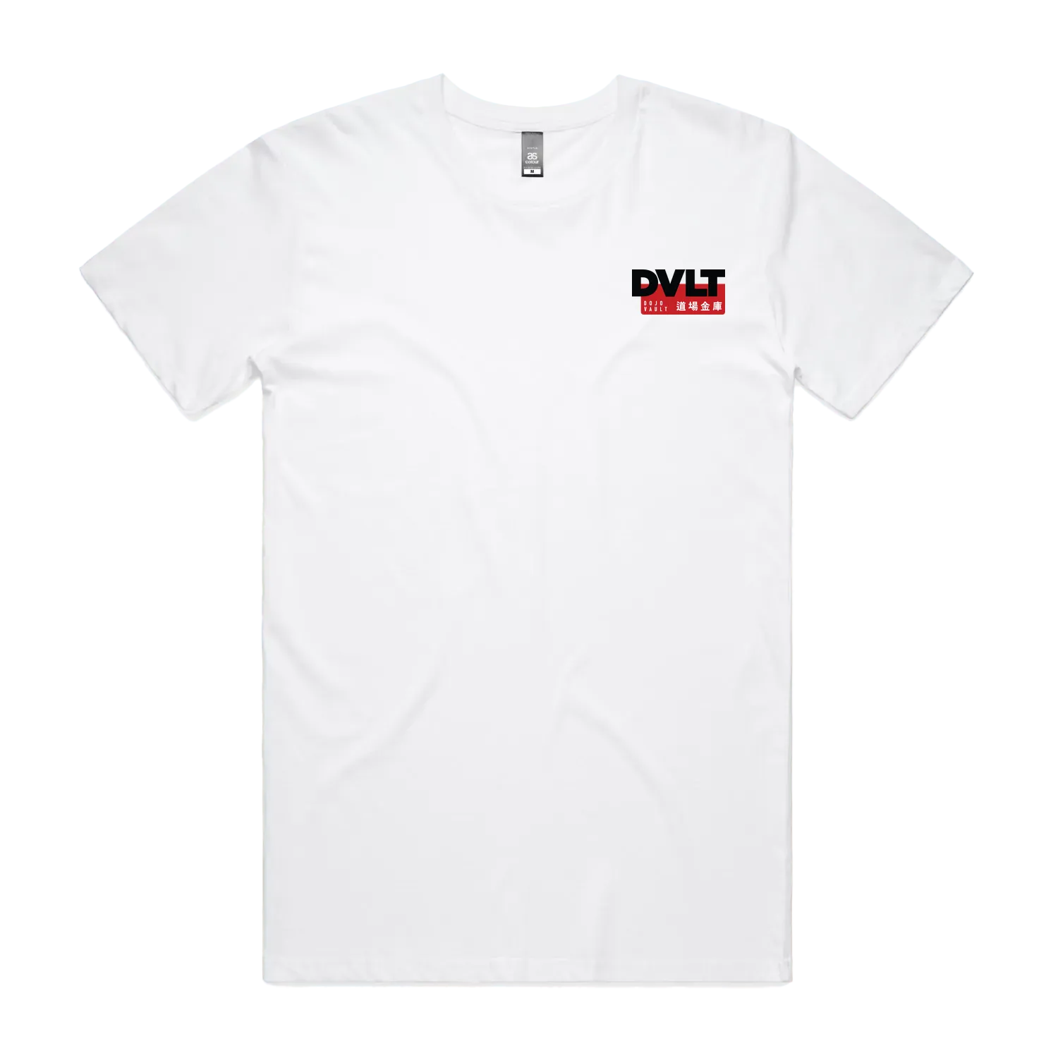 White front flat lay